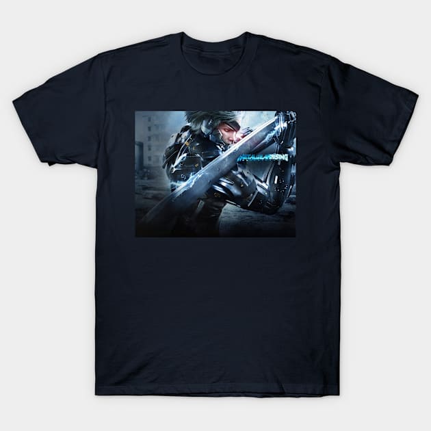 Metal Gear Revengeance T-Shirt by guestl9y4r34wiagrd6g8dfn6